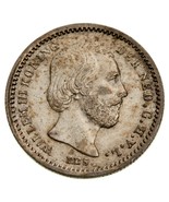 1863 Néerlandais 5 Centimes Pièce de Monnaie En Extra Fin (XF) État Km 91 - $695.64 MXN