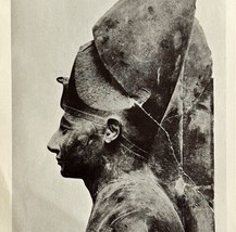 1942 Egypt Thutmose III Statue Historical Print Antique Ephemera 8x5  - £14.93 GBP