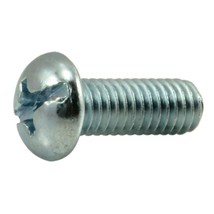 3/8&quot;-16 x 1&quot; Zinc Combo Round Head Machine Screws (12 pcs.) - $12.95