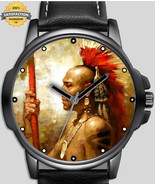 Native American Red Indian Apache Art  Unique Wrist Watch FAST UK - £43.95 GBP