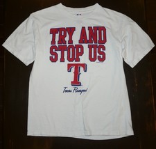 Texas Rangers &quot;Try And Stop Us&quot; Youth T-Shirt Large - £11.77 GBP