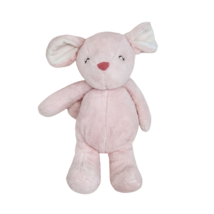 11&quot; CARTER&#39;S 2014 BABY PINK MOUSE STUFFED ANIMAL PLUSH TOY # 66740 SOFT - £29.27 GBP