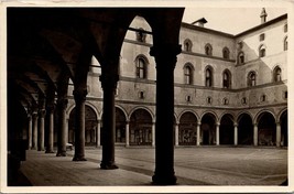 Italy Milano Castello Sforzesco - Cortile della Rocchetta UNP Vintage Po... - $9.40