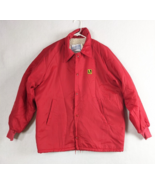 Upstream Premium Mens Jacket Lined Usa Yellow Pages Size L Red - $99.95