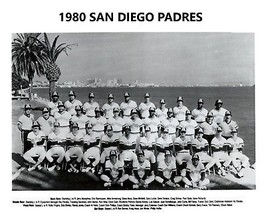 1980 SAN DIEGO PADRES 8X10 TEAM PHOTO BASEBALL PICTURE MLB WITH NAMES - £3.94 GBP