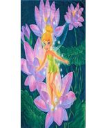 Tinkerbell Fairy Bath Towel Measures 27 x 55 inches - $14.80