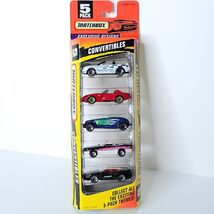 Matchbox Mattel Wheels 5-Pack Exclusive Design Convertibles NEW - $15.98