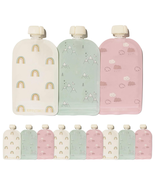 Hippypotamus Reusable Baby Food Pouches for Toddlers - BPA Free Food Gra... - $15.11