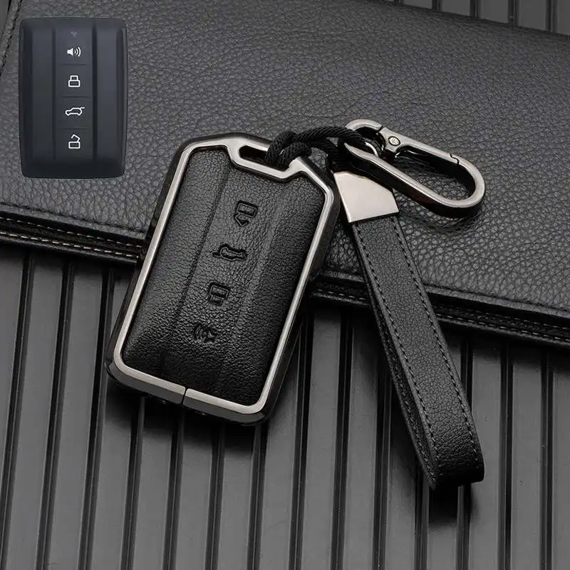 Car Smart Remote Key Case Cover Key Bag Shell Holder Full Protection Key... - £15.86 GBP