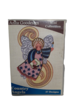 Anita Goodesign Country Angels Embroidery Machine Design CD, Mini - £9.10 GBP