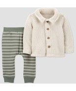 Baby 3 Months Sherpa Top and Bottom Set - Just One You Made by Carter&#39;s - $10.50