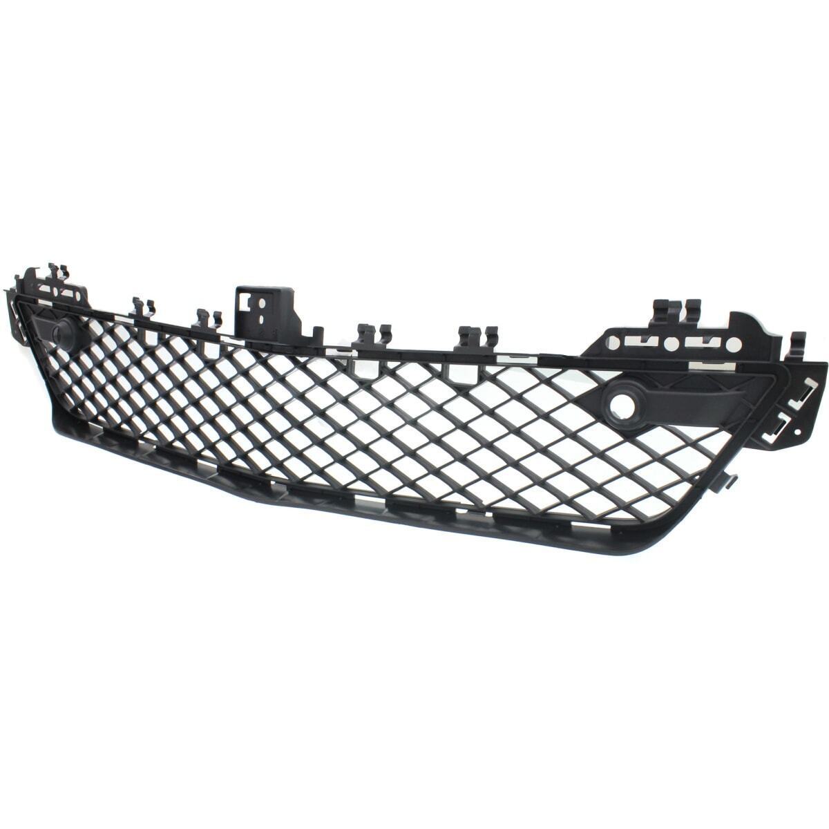 New Grille For 12-14 Mercedes Benz C250 Front Center Lower Bumper Textured Black - £79.12 GBP