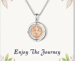 Graduation Gifts for Her 2024 Spin Compass Necklace for Women Girls -Ins... - $45.38