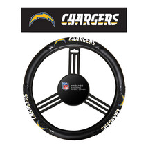 Los Angeles Chargers Steering Wheel Cover Massage Grip Style CO - $885.21 MXN