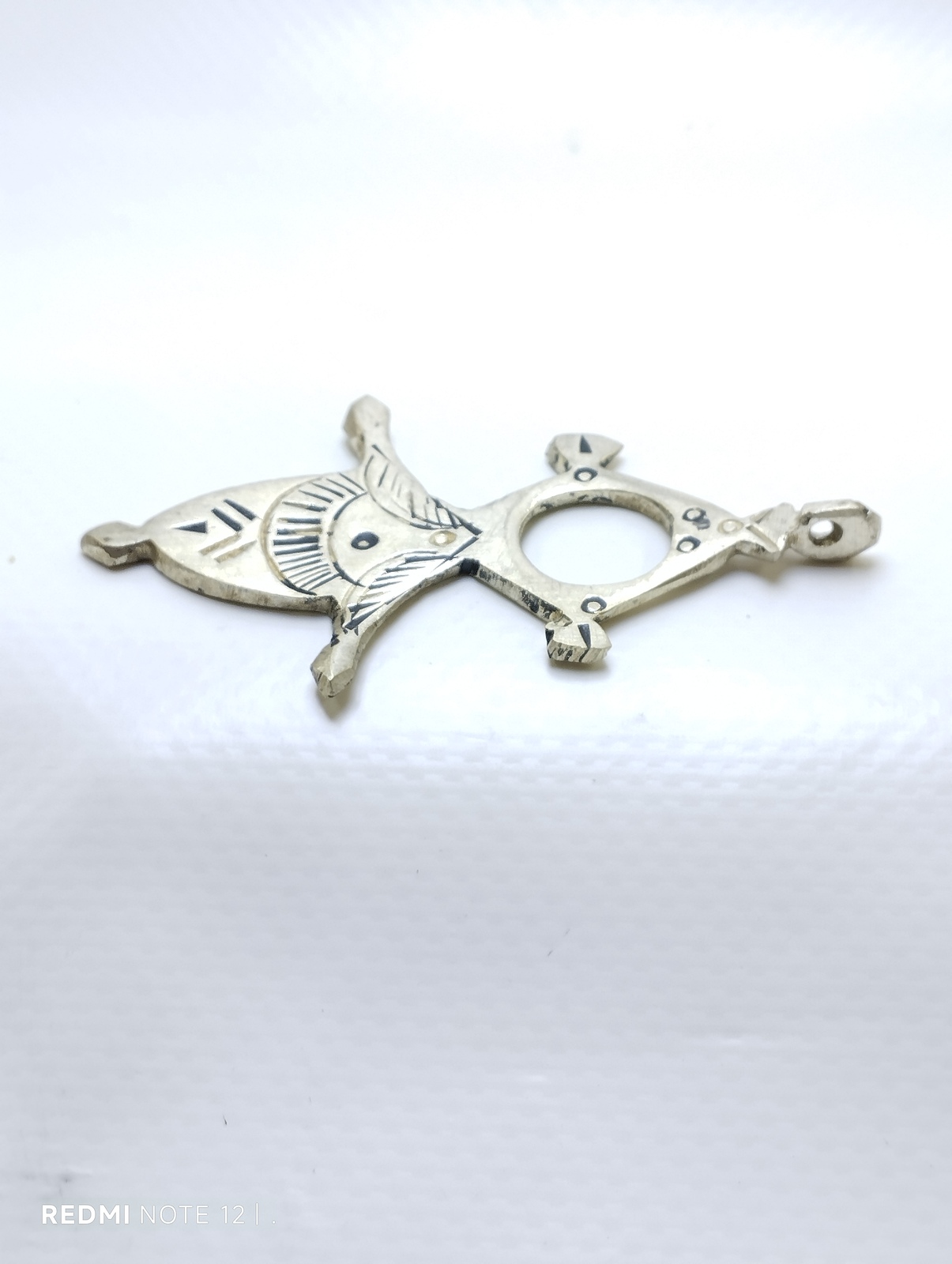 Tuareg Cross Pendant – Handmade Silver Tribal Berber Amulet from Morocco Item image 3