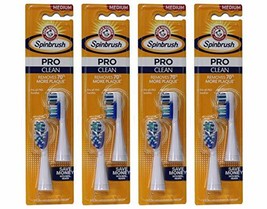 ARM &amp; HAMMER Spinbrush Pro-Clean Replacement Brush Heads, Medium 2 ea (P... - £19.07 GBP