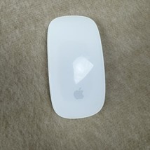Genuine Apple A1296 3VDC Magic Mouse Wireless Bluetooth Mac White Silver Tested - £14.81 GBP