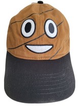 Poop Emoji Baseball Cap Hat Brown and Black, Snapback, Funny, Adjustable - £13.54 GBP