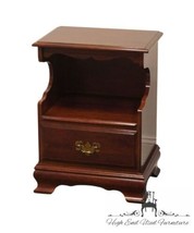 Cresent Furniture Solid Cherry Traditional Style 20&quot; Open Cabinet Nightstand - £479.60 GBP