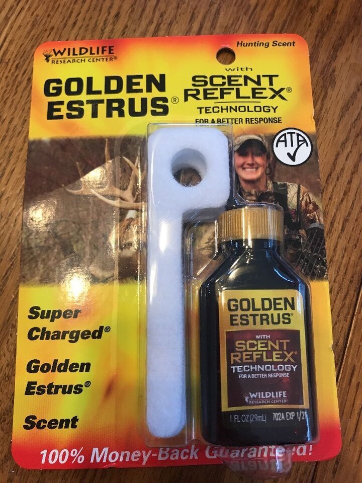 Wildlife Research Golden Estrus Hunting Scent includes two key Ships N 24h - $15.72