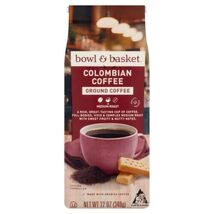 BOWL AND BASKET COLOMBIAN MEDIUM ROAST GROUND COFFEE 12OZ - $10.99