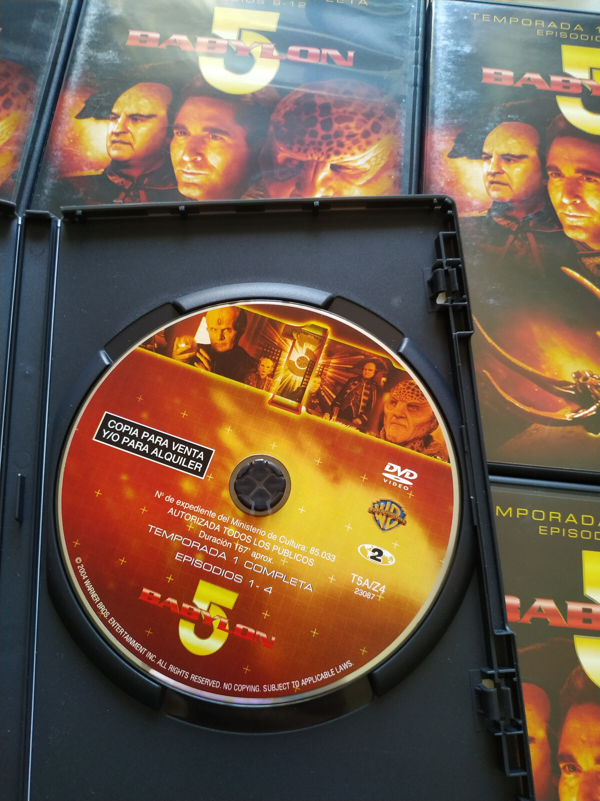 Babylon 5 First Season 1 Complete - 6 X DVD Spanish English 3T Esp Item image 8