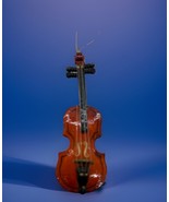Vtg 70s Wood Violin Christmas Ornament Classical String Instrument 1970s... - $196.25 MXN