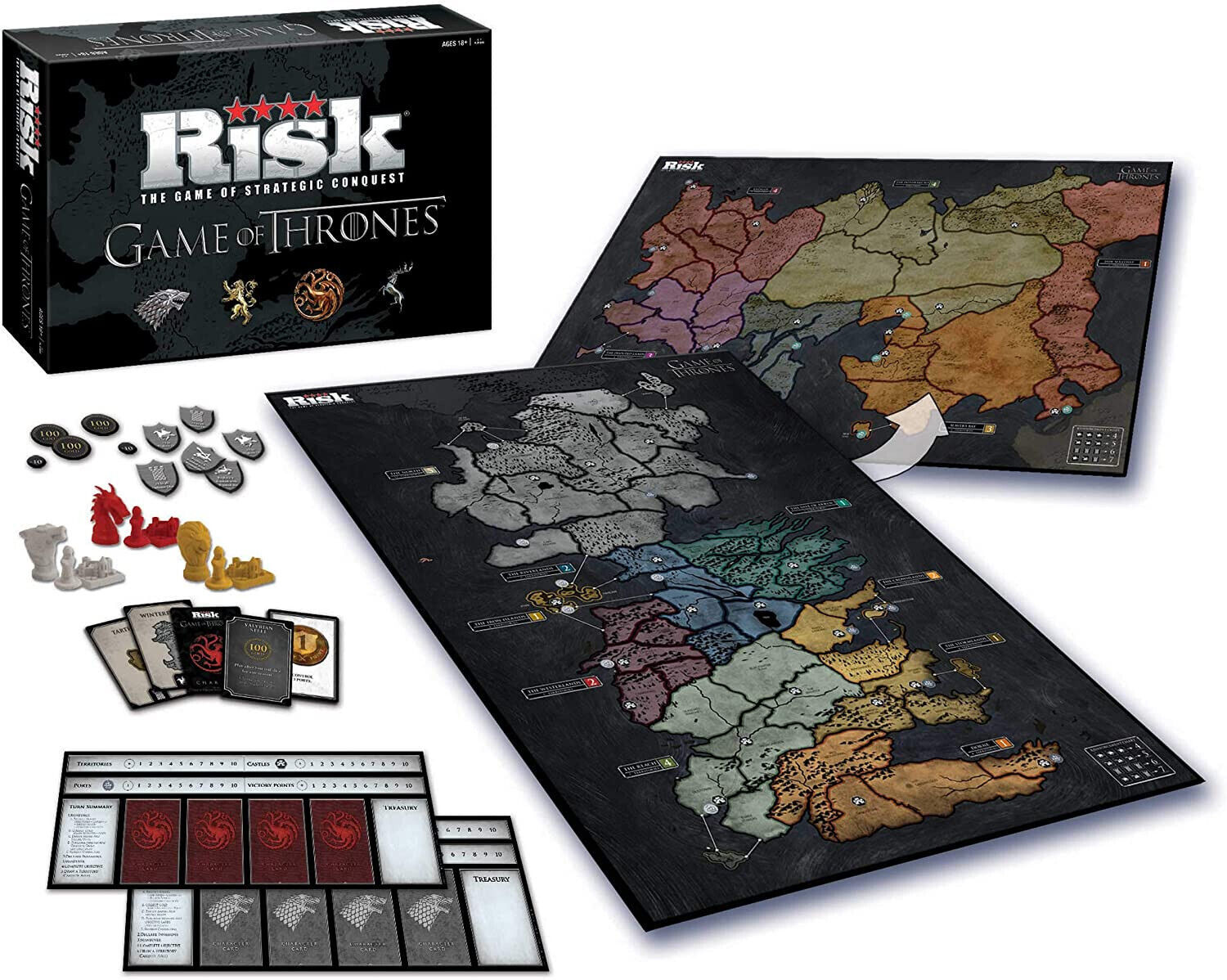 Primary image for Risk GOT Game of Thrones Edition Strategy Board Game 2-7 Players
