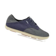 OLUKAI Nohea Moku Men&#39;s Grey Sharkskin Mesh Pull On Casual Sneakers Shoes Size11 - £42.83 GBP