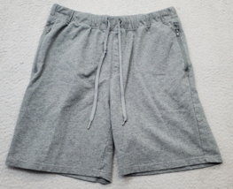 Eddie Bauer Sleepwear Shorts Mens Large Gray Stretch Zipped Pockets Draw... - £15.70 GBP