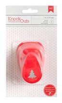 Knock Outs Deck the Halls Collection Christmas Mini Punch Christmas Tree... - £20.98 GBP