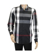 Men&#39;s Sports Shirt Clavi By Moderno Checker Plaid Long Sleeves CJLS-104 ... - $59.75 CAD