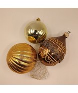 Lot of 4 Ornaments Christmas Holiday - £5.50 GBP