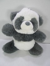 Worlds Softest Plush Grey Panda 9&quot; Toy Lovey 2019 Beverly Hills Teddy Bear Co - £13.22 GBP