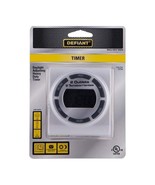 Defiant 15 Amp 7-Day Indoor Plug-In Digital Timer with 2-Grounded Outlets, White - £10.56 GBP