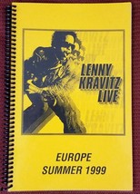 LENNY KRAVITZ - VINTAGE ORIGINAL EUROPE 1999 TOUR BAND CREW ONLY TOUR IT... - £32.26 GBP