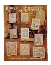 VTG Kount On Kappie Book 2 Samplers Counted Cross Stitch Patterns Fruit ... - £6.28 GBP