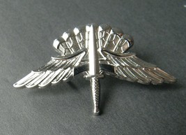 Air Force Paratrooper Large Halo Jump Wings Lapel Pin Badge 2 Inches - £7.07 GBP