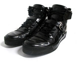 Gucci Shoes Magnum black leather horsebit high-top sneake 211464 - $299.00