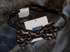 Janie and Jack Dachshund Dog Bow Tie Size 0-24 Months Boy's NEW - $12.60