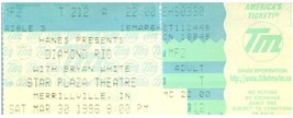 Vintage Diamante Rio Concerto Ticket Stub Merrillville Indiana Marzo 30 1996 - £35.46 GBP