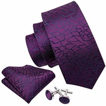 Barry.Wang Men Ties Handkerchief Cufflinks - $19.99