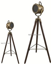 NauticalMart Brass Antique Search Light Tripod Table Lamp - $192.06