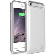 Lifeworks Legend 3100 mAh External Battery Charging Case IPhone 6 6s Silver - £9.93 GBP