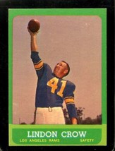 1963 Topps #45 Lindon Crow Ex La Rams (Purple Sky) *X35304 - £3.66 GBP