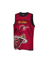 Nike Youth Miami Heat Paste Up Shooter Tank Top Sleeveless Size Large NBA - $550.78 MXN