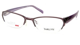 New Takumi T9883 80 Purple Eyeglasses Glasses Frame 52-18-140mm B30mm - £34.86 GBP