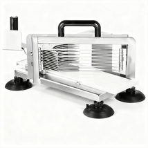 VEVOR 3/8" SS Tomato Slicer Non-slip Feet Manual Tomatoes Cucumbers Bananas - $59.99