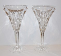 Stunning Pair Of Signed Waterford Crystal Ardree 7 3/4&quot; Claret Wine Glasses - £69.54 GBP