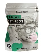 JAWLINER Facial Fitness Ultra Tough MINT Chewing Gum 100g 2 Month Supply... - $27.08 CAD